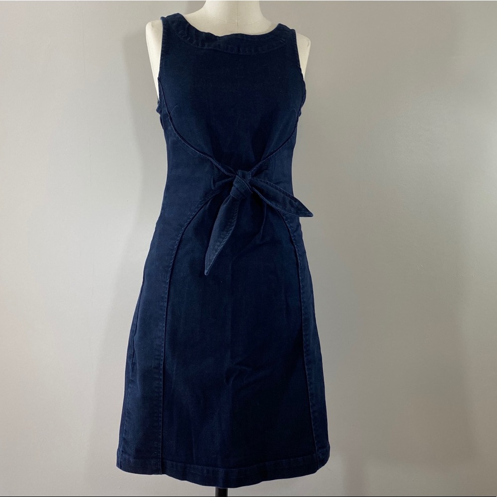 Anthropologie Holding Horses Denim Shift Dress